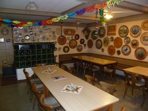 Blick in den Aufenthaltsraum